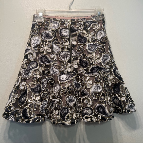 ELLIATT From Anthropologie Embellished Skirt Size XS - Picture 3 of 7